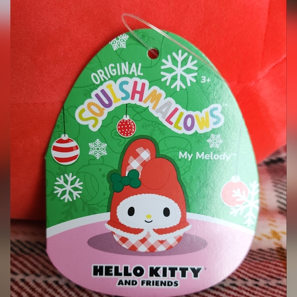 8" My Melody Christmas Squishmallow - Picture 3 of 4